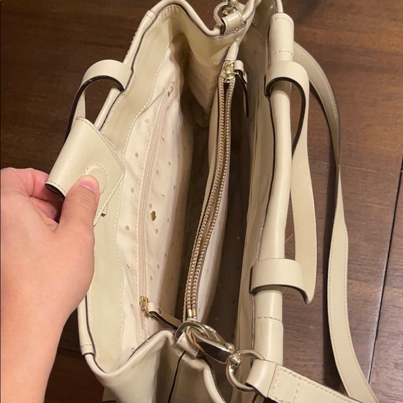 Kate Spade Leight bow Terry Ivory leather Bag - Picture 9 of 16